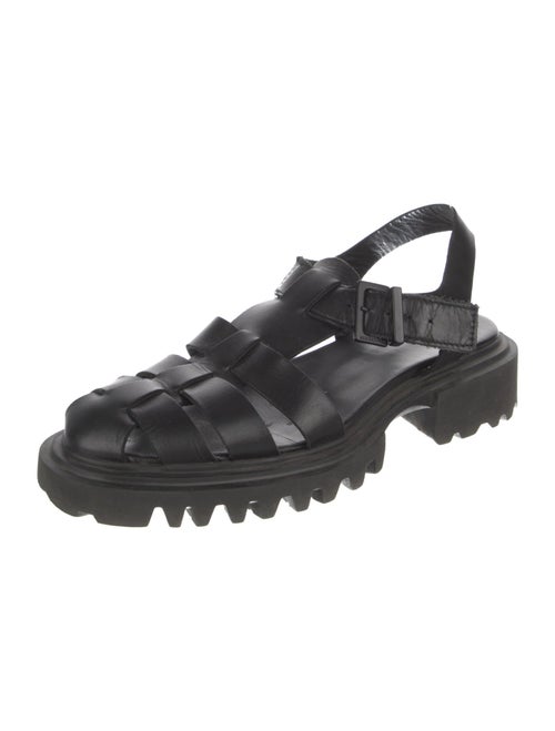 AllSaints Leather Slingback Sandals