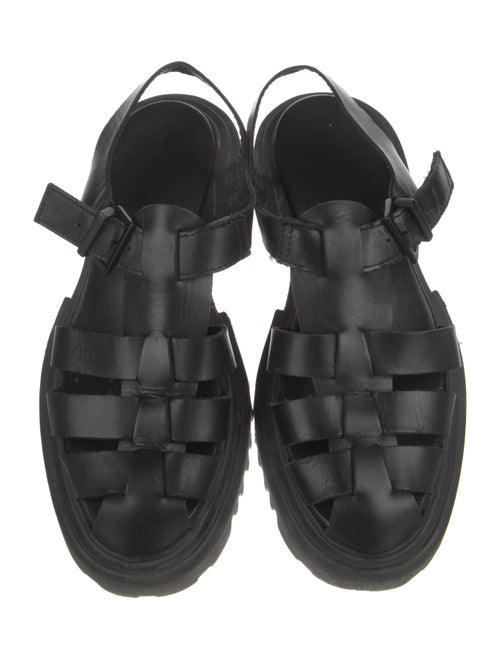 AllSaints Leather Slingback Sandals