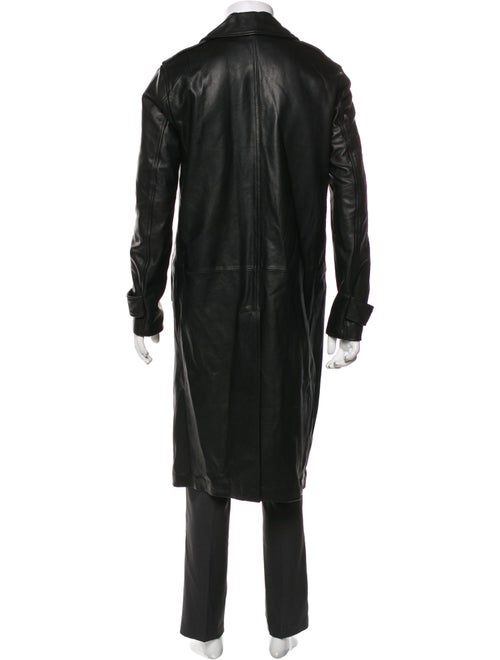 AllSaints Leather Trench Coat