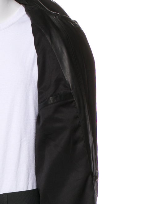 AllSaints Leather Trench Coat