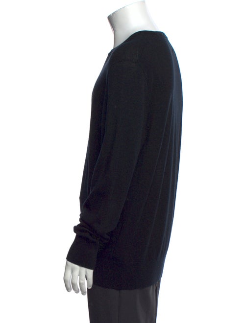 AllSaints Merino Wool Crew Neck Henley