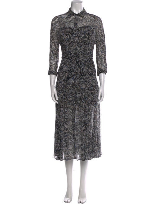 AllSaints Printed Knee-Length Dress