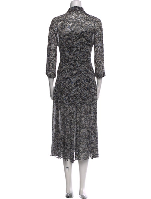 AllSaints Printed Knee-Length Dress