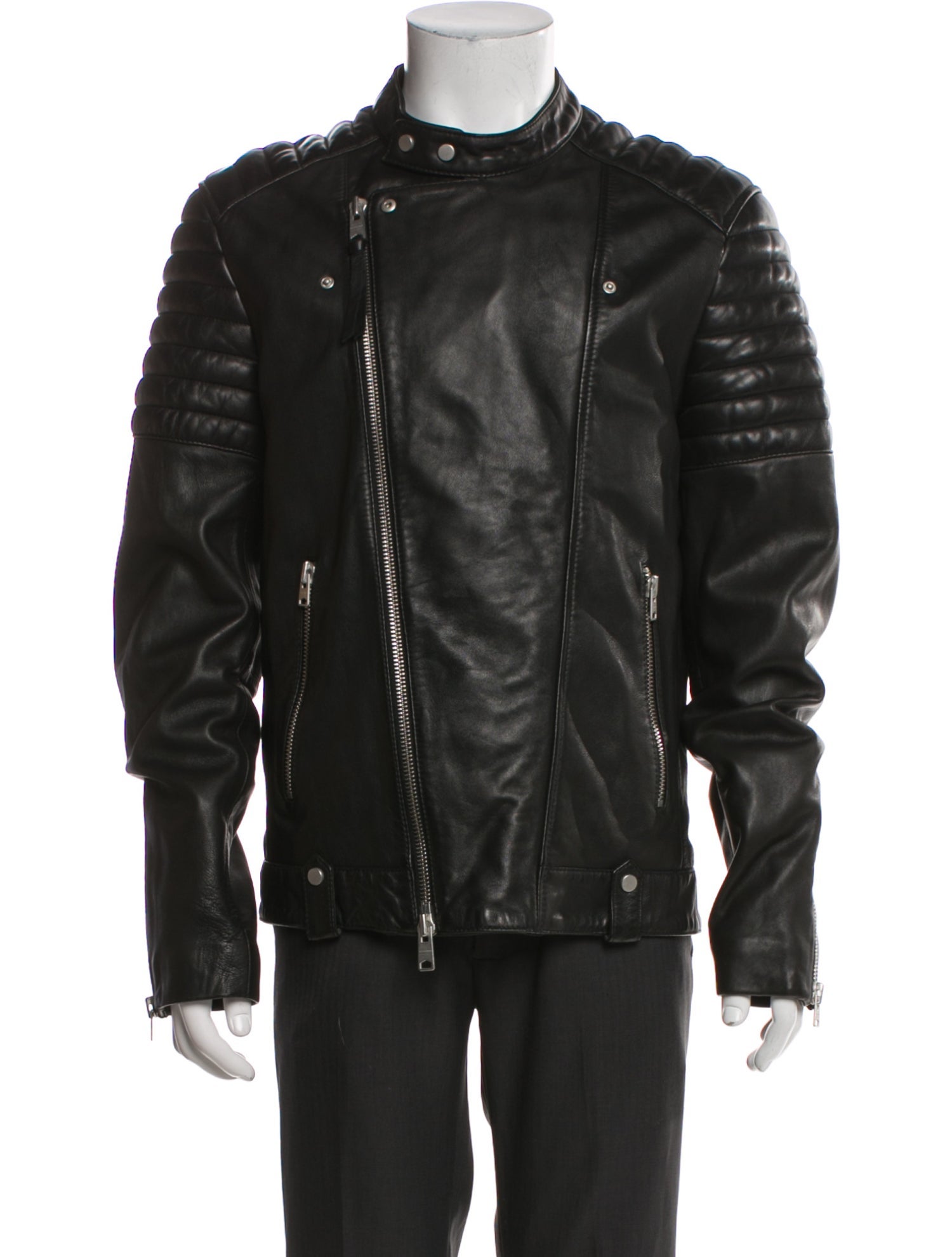 AllSaints Leather Moto Jacket