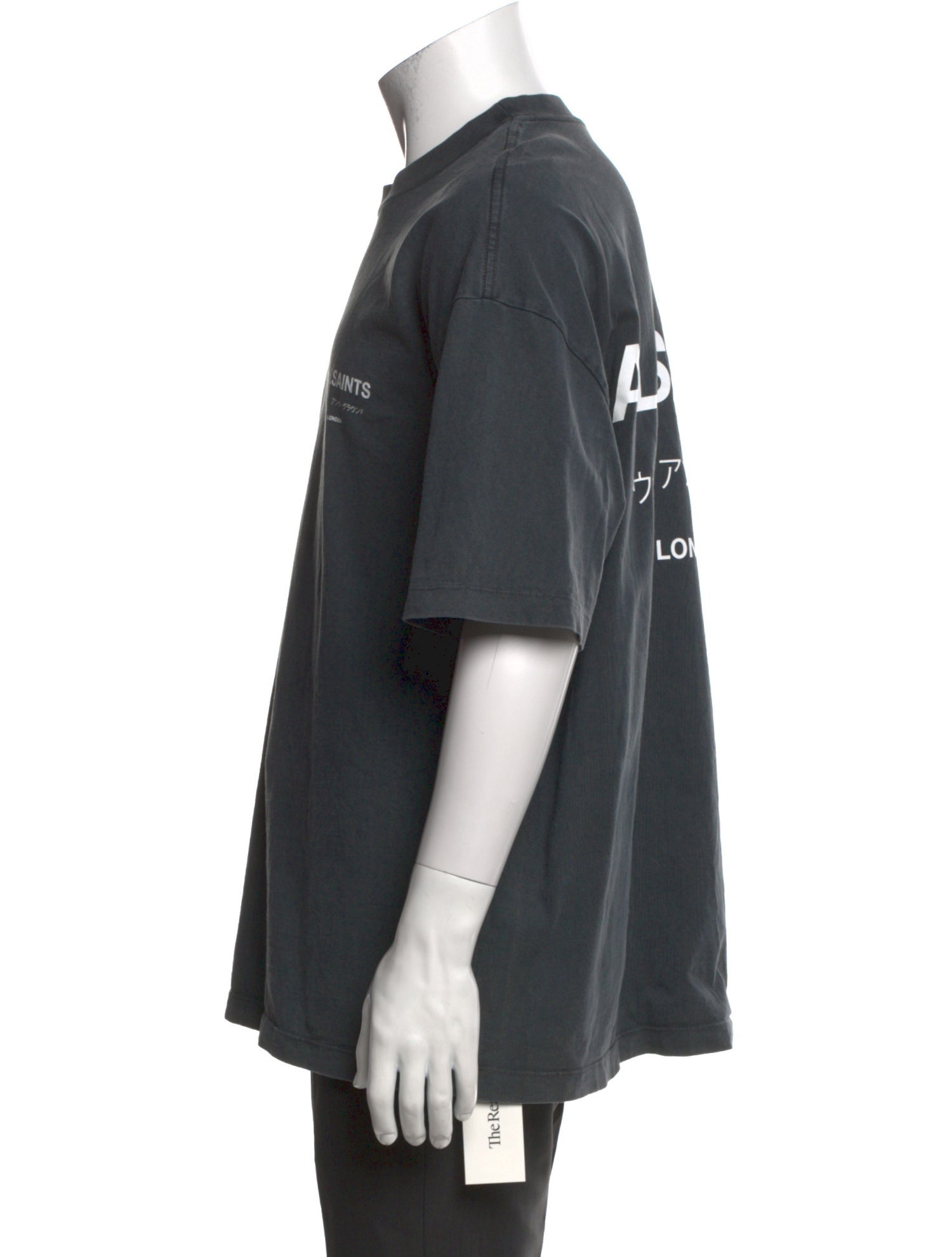 AllSaints Graphic Print Crew Neck T-Shirt