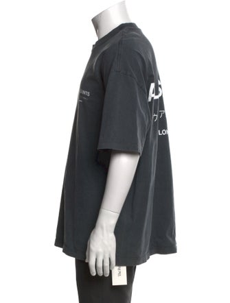 AllSaints Graphic Print Crew Neck T-Shirt