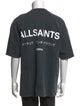 AllSaints Graphic Print Crew Neck T-Shirt