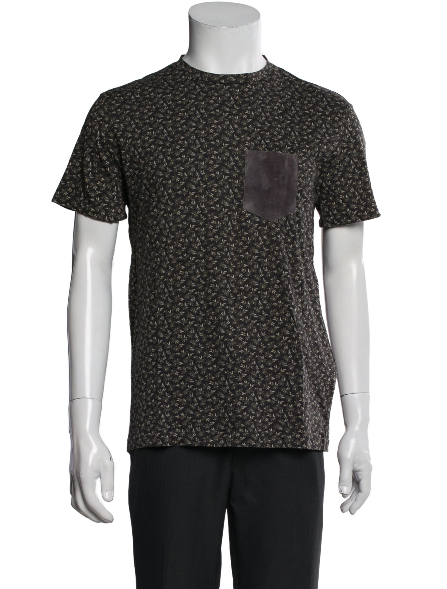 AllSaints Printed Crew Neck T-Shirt