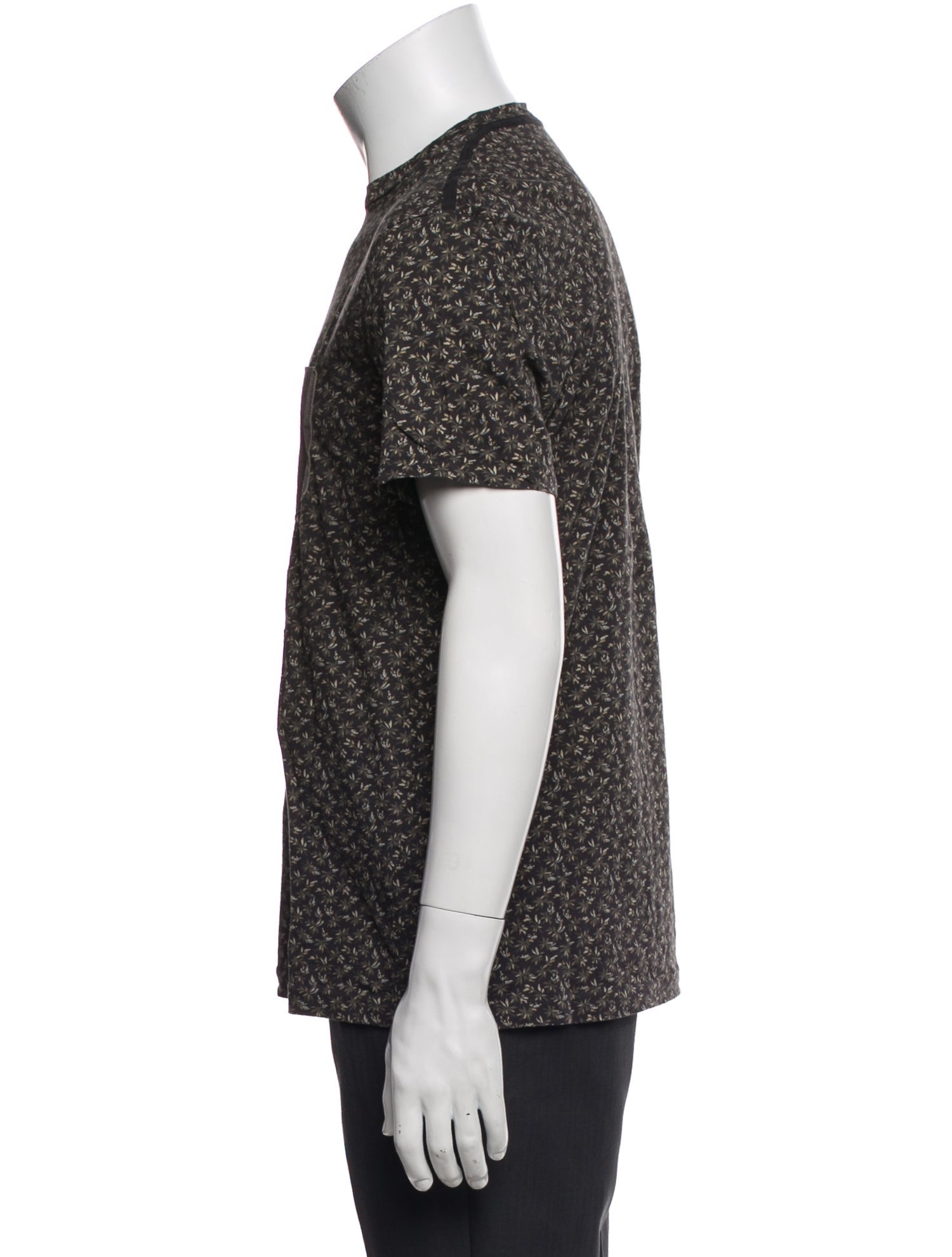 AllSaints Printed Crew Neck T-Shirt