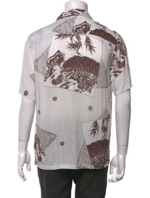 AllSaints Printed Short Sleeve Shirt