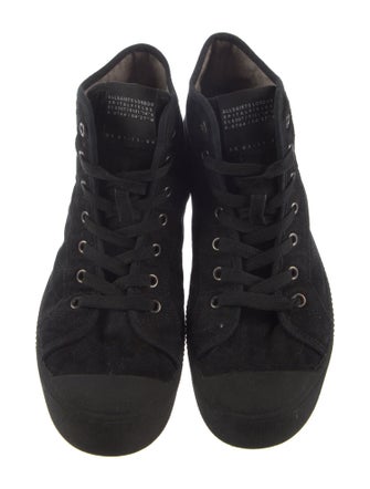 AllSaints Canvas Lace-Up Boots