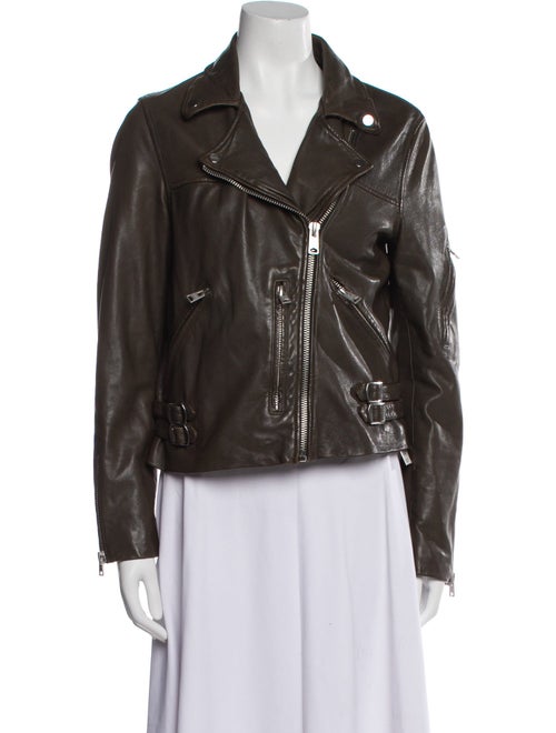 AllSaints Leather Biker Jacket