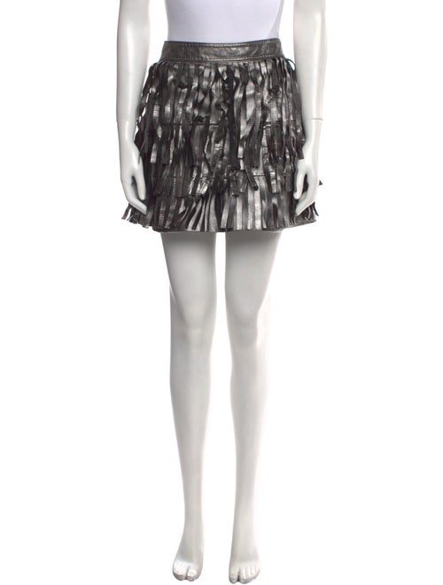 AllSaints Leather Mini Skirt