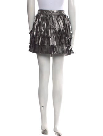 AllSaints Leather Mini Skirt