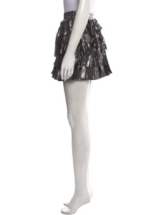 AllSaints Leather Mini Skirt