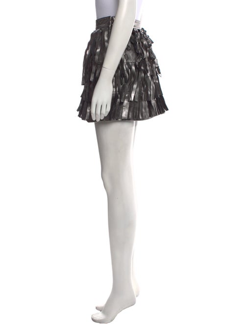 AllSaints Leather Mini Skirt