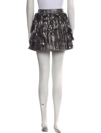 AllSaints Leather Mini Skirt