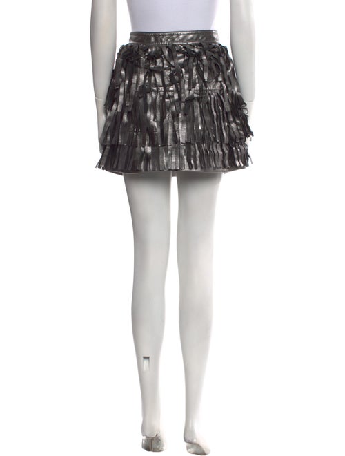 AllSaints Leather Mini Skirt