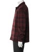 AllSaints Plaid Print Bomber Jacket