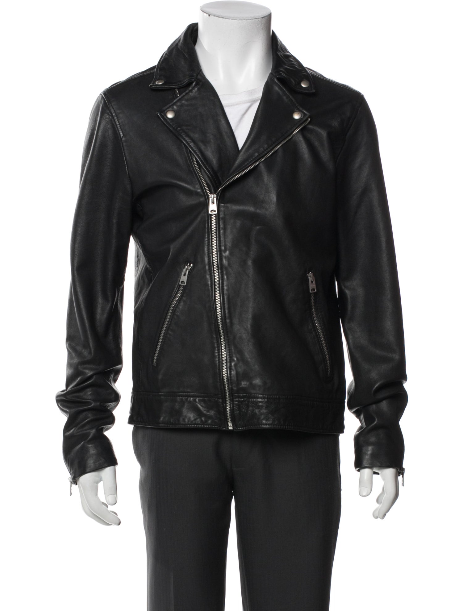 AllSaints Leather Moto Jacket