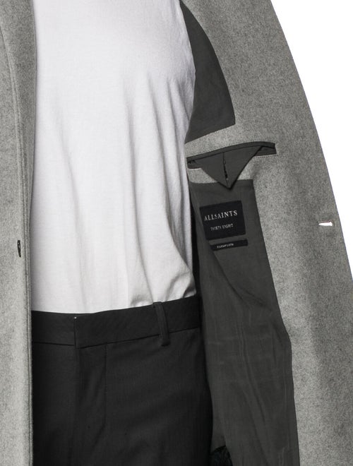 AllSaints Wool Overcoat