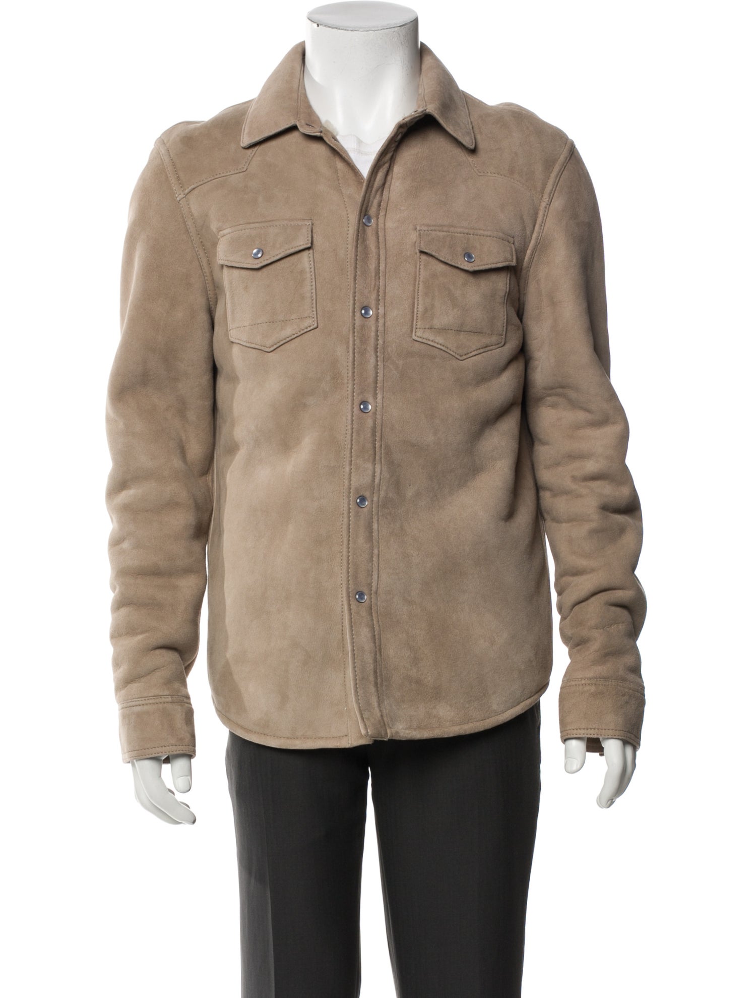 AllSaints Lambskin Utility Jacket