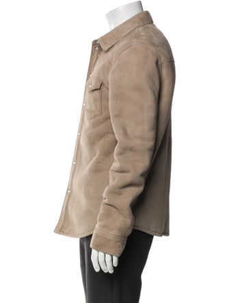 AllSaints Lambskin Utility Jacket