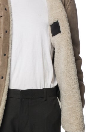 AllSaints Lambskin Utility Jacket