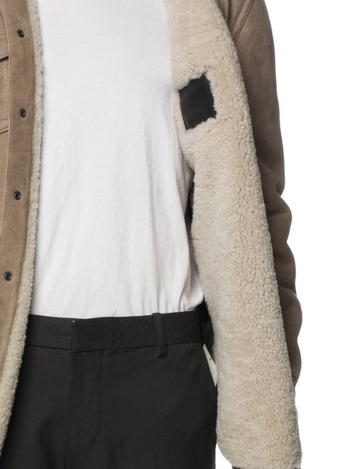 AllSaints Lambskin Utility Jacket