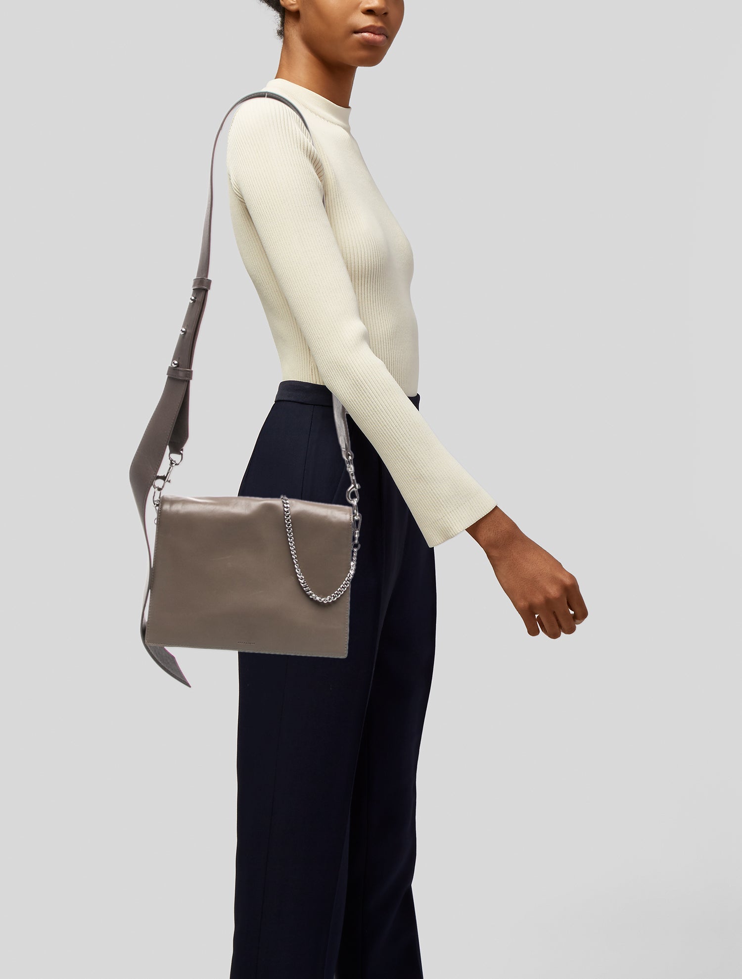 AllSaints Leather Crossbody Bag w/ Tags