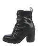 AllSaints Patent Leather Combat Boots