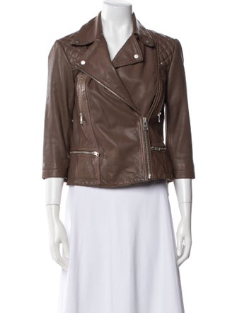 AllSaints Leather Biker Jacket