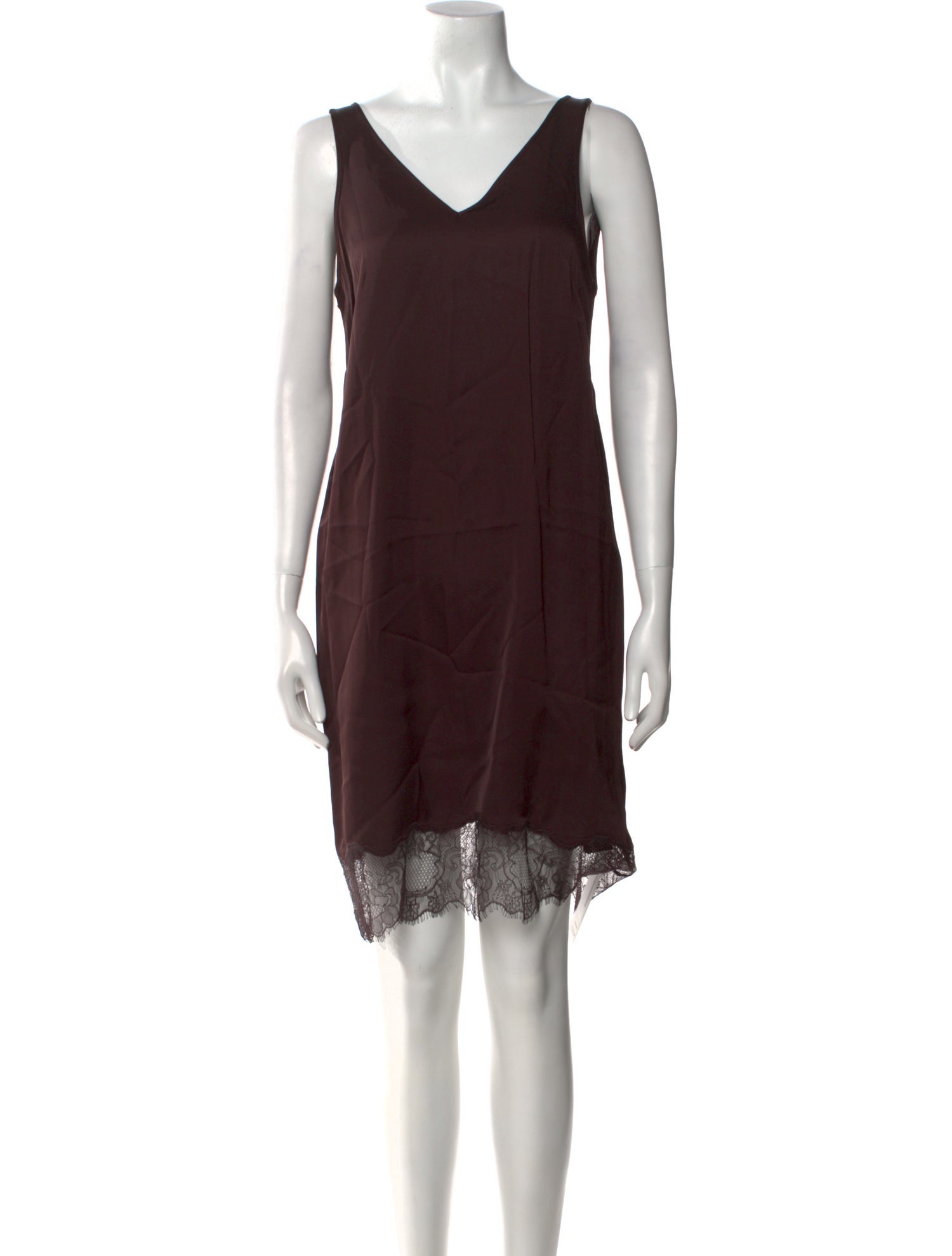 AllSaints V-Neck Knee-Length Dress