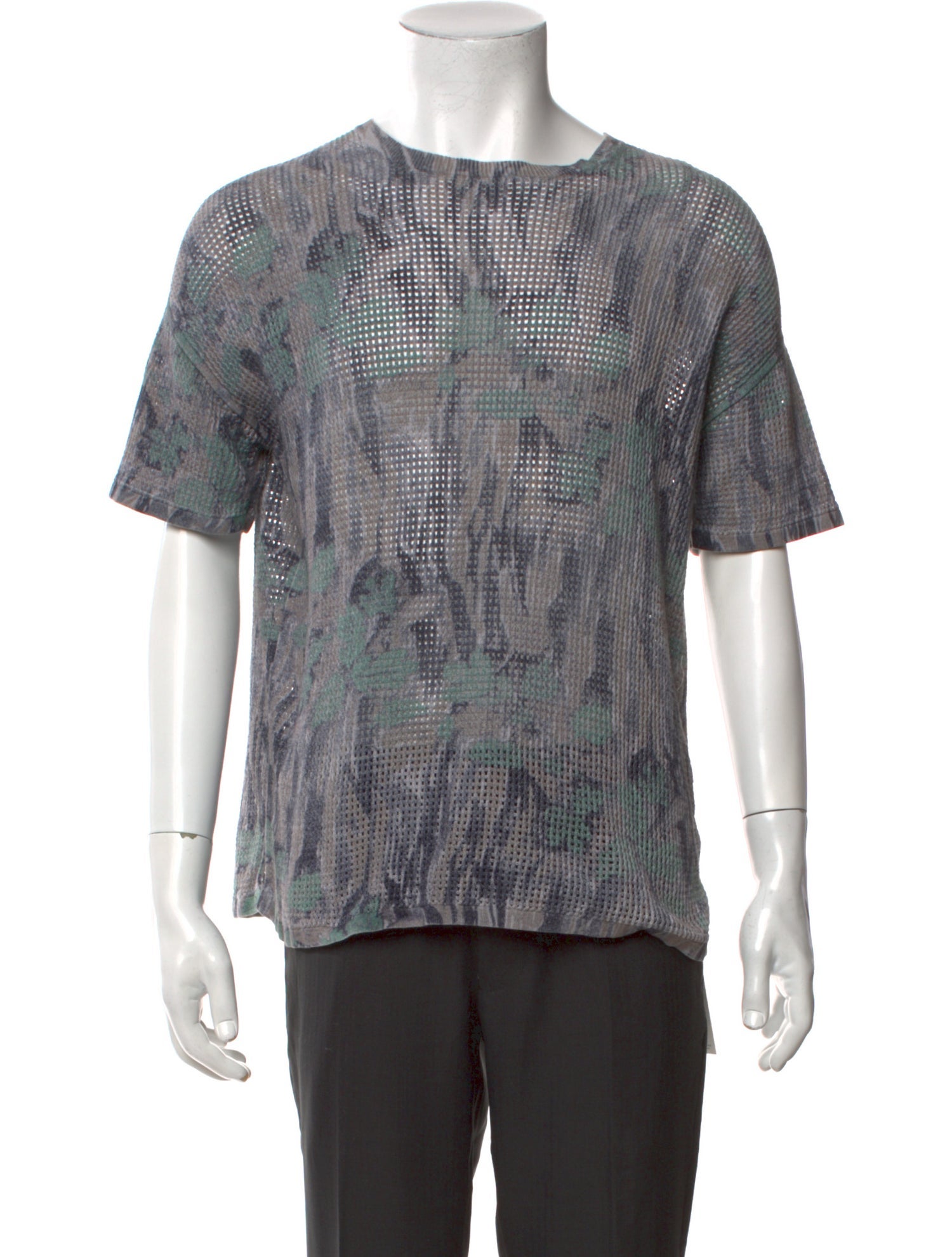 AllSaints Printed Crew Neck T-Shirt