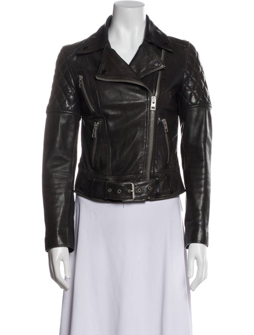 AllSaints Leather Biker Jacket