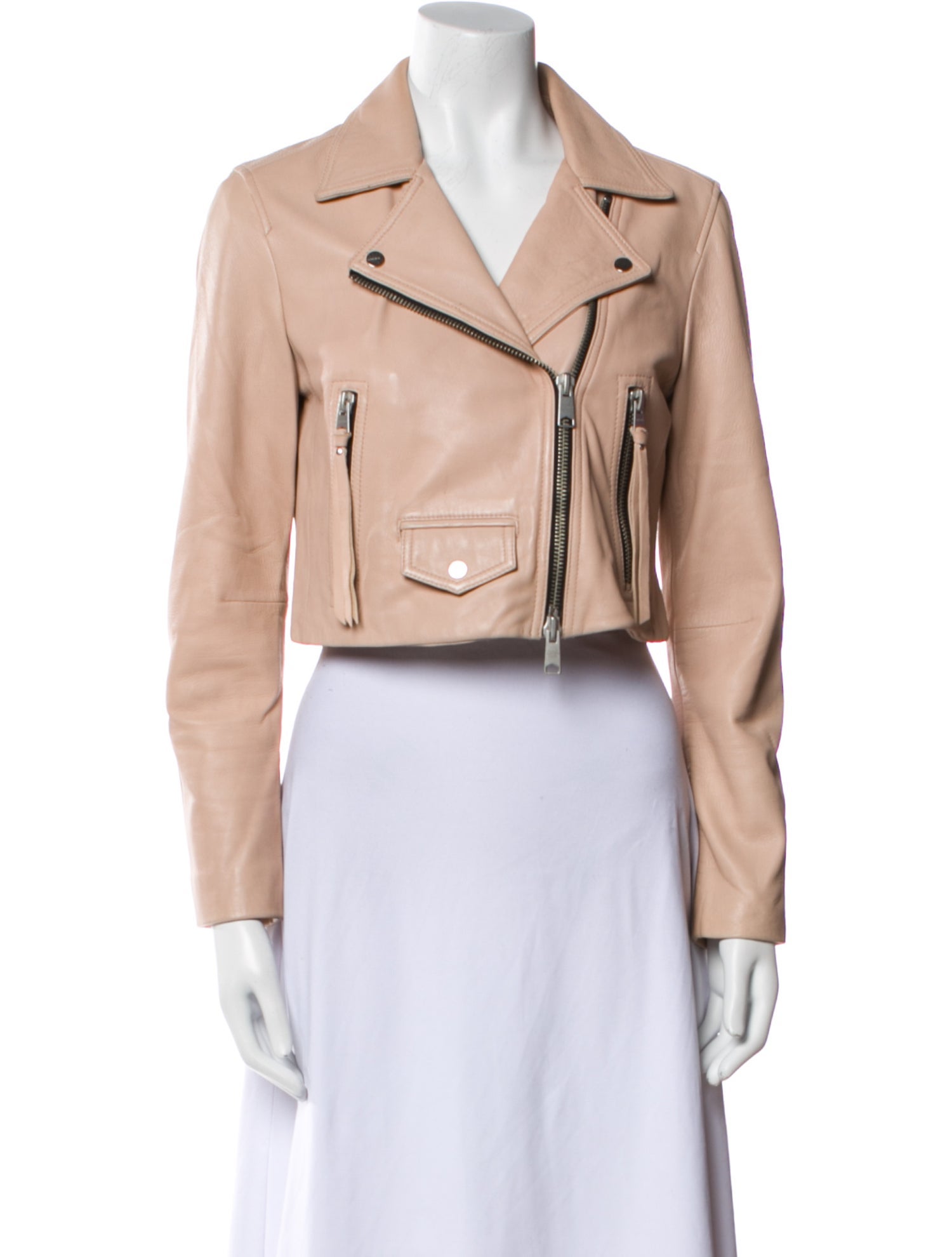 AllSaints Leather Biker Jacket