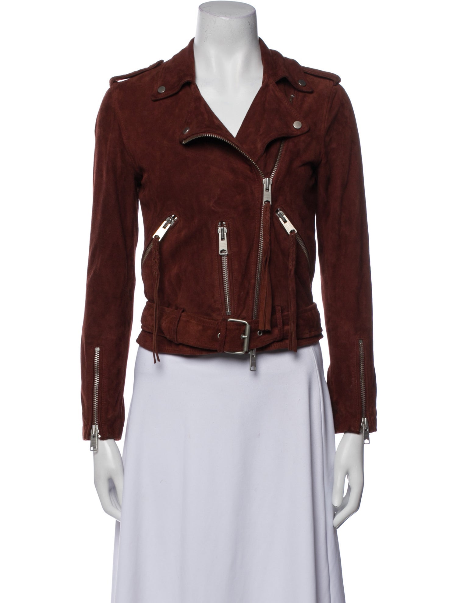 AllSaints Leather Biker Jacket