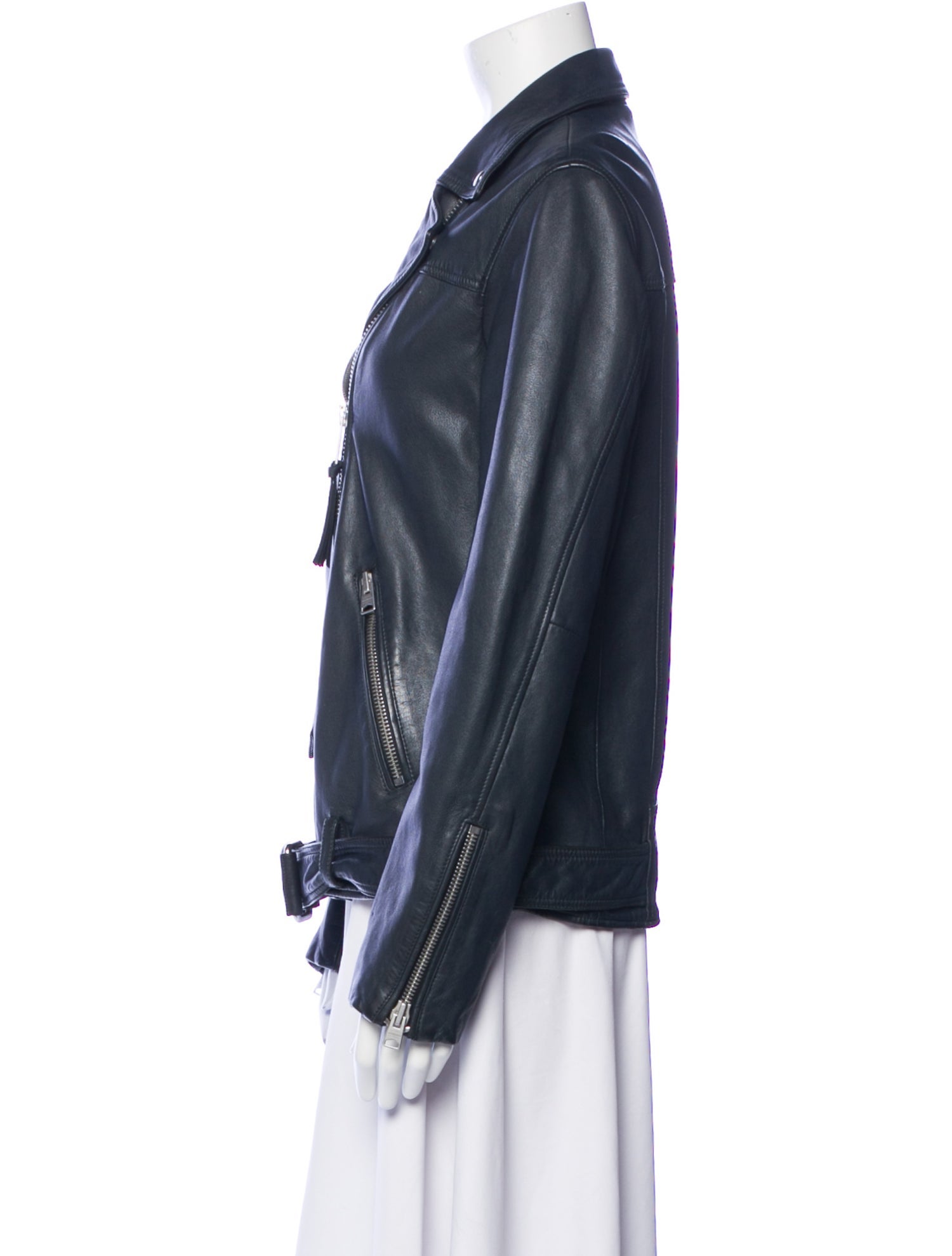 AllSaints Leather Biker Jacket