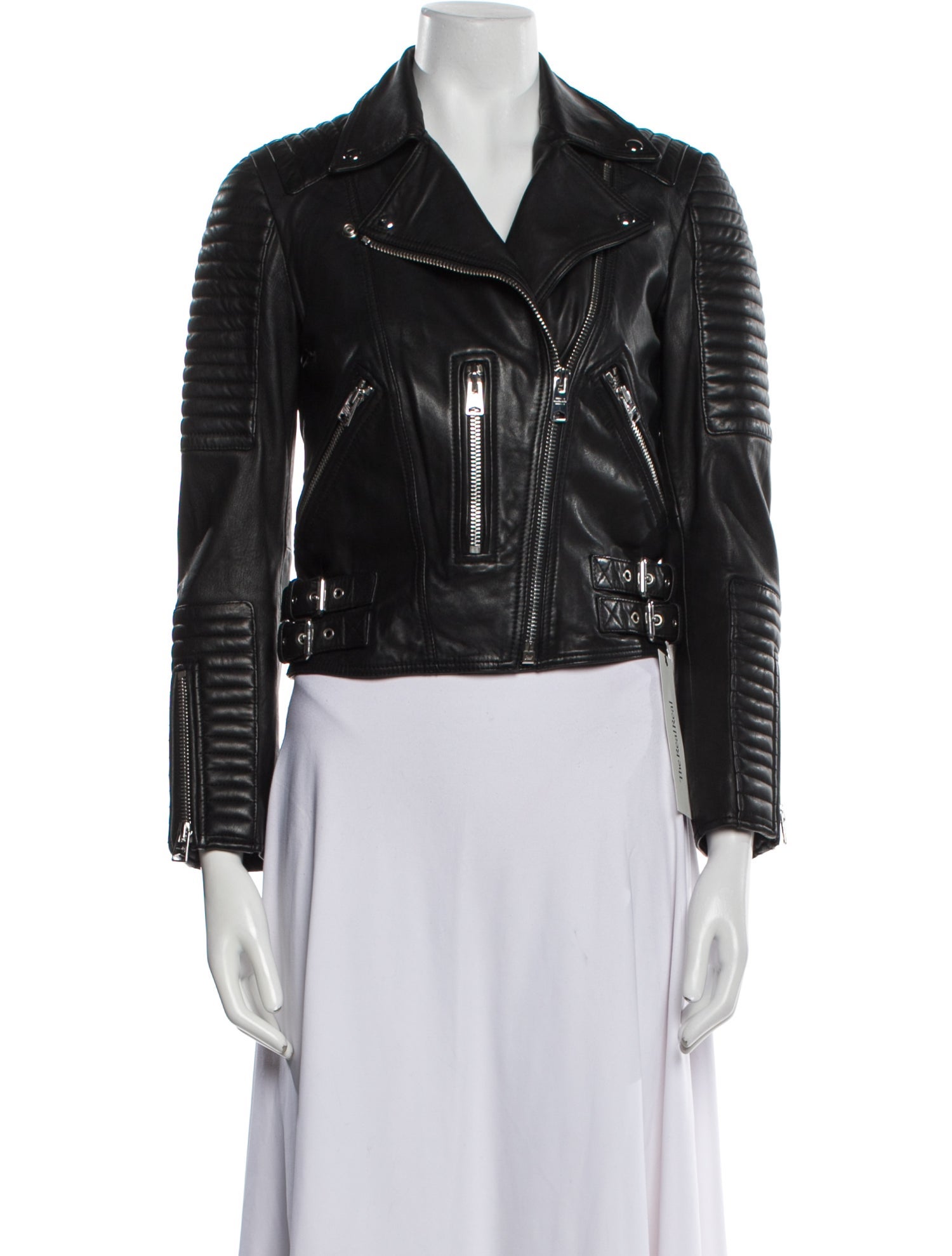 AllSaints Leather Biker Jacket