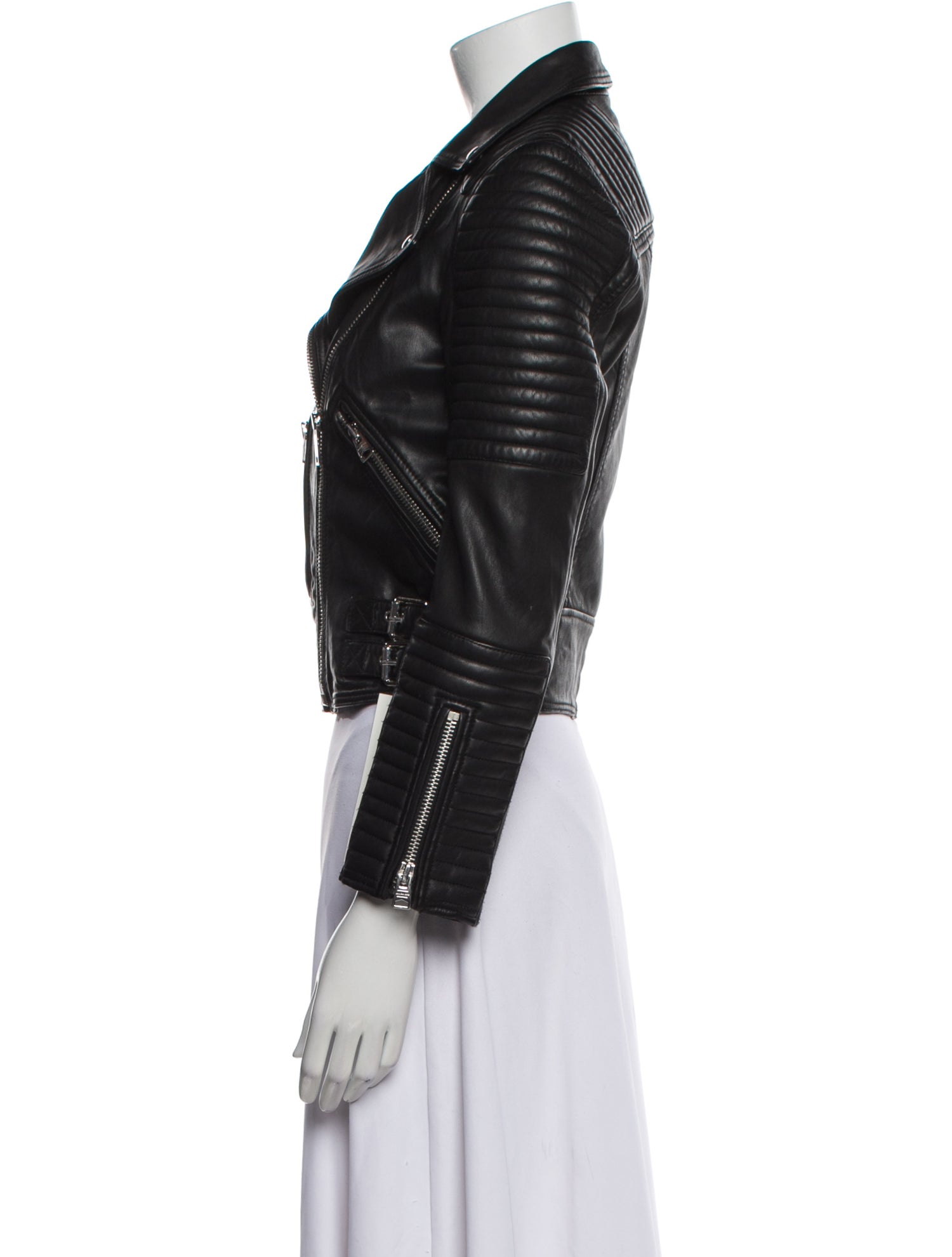 AllSaints Leather Biker Jacket