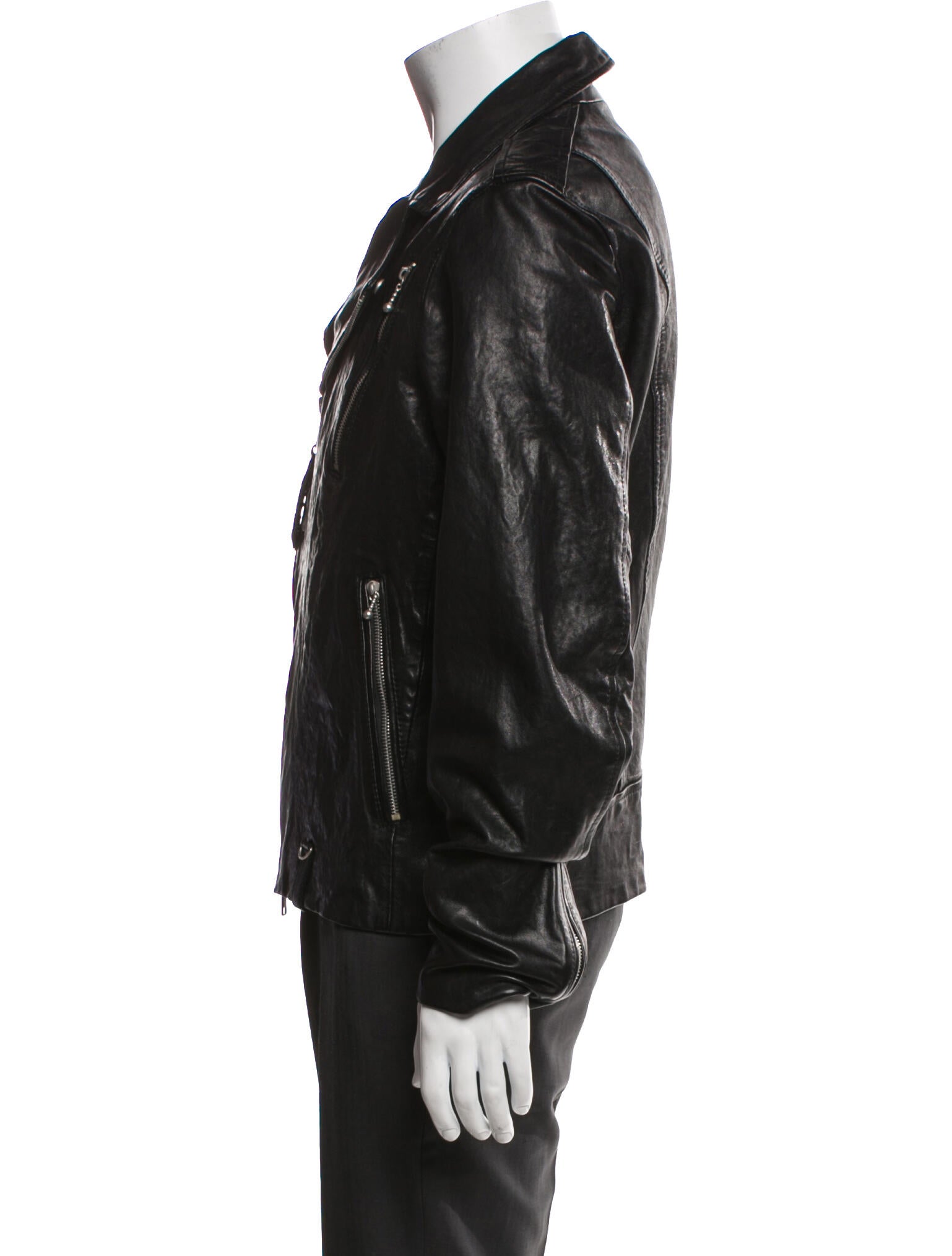 AllSaints Leather Moto Jacket