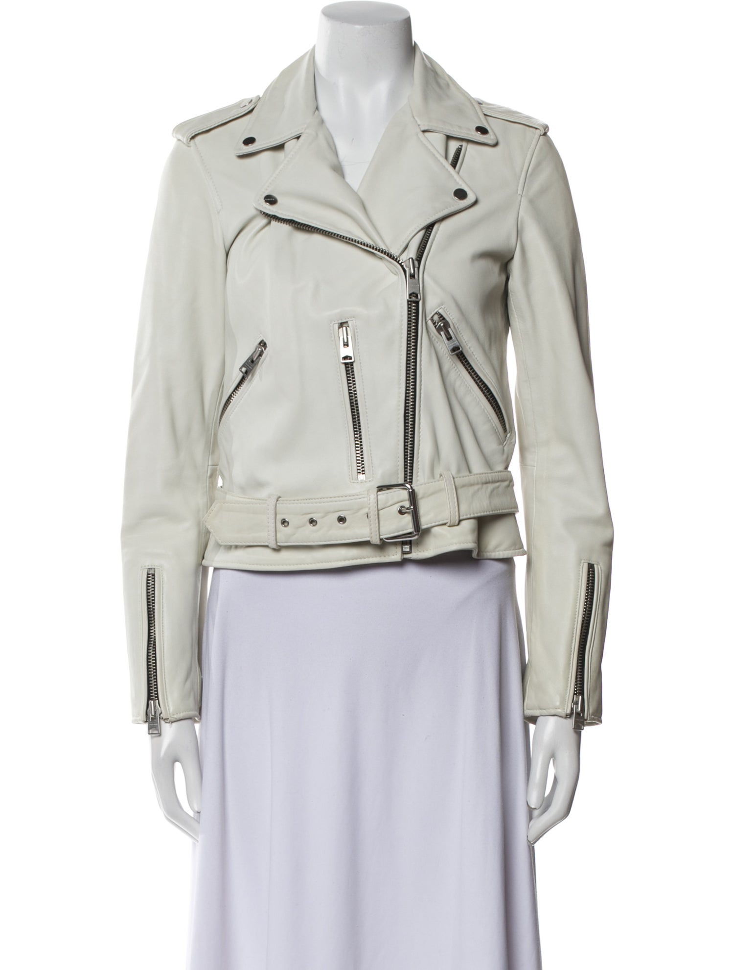 AllSaints Leather Biker Jacket