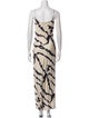 AllSaints Tie-Dye Print Long Dress
