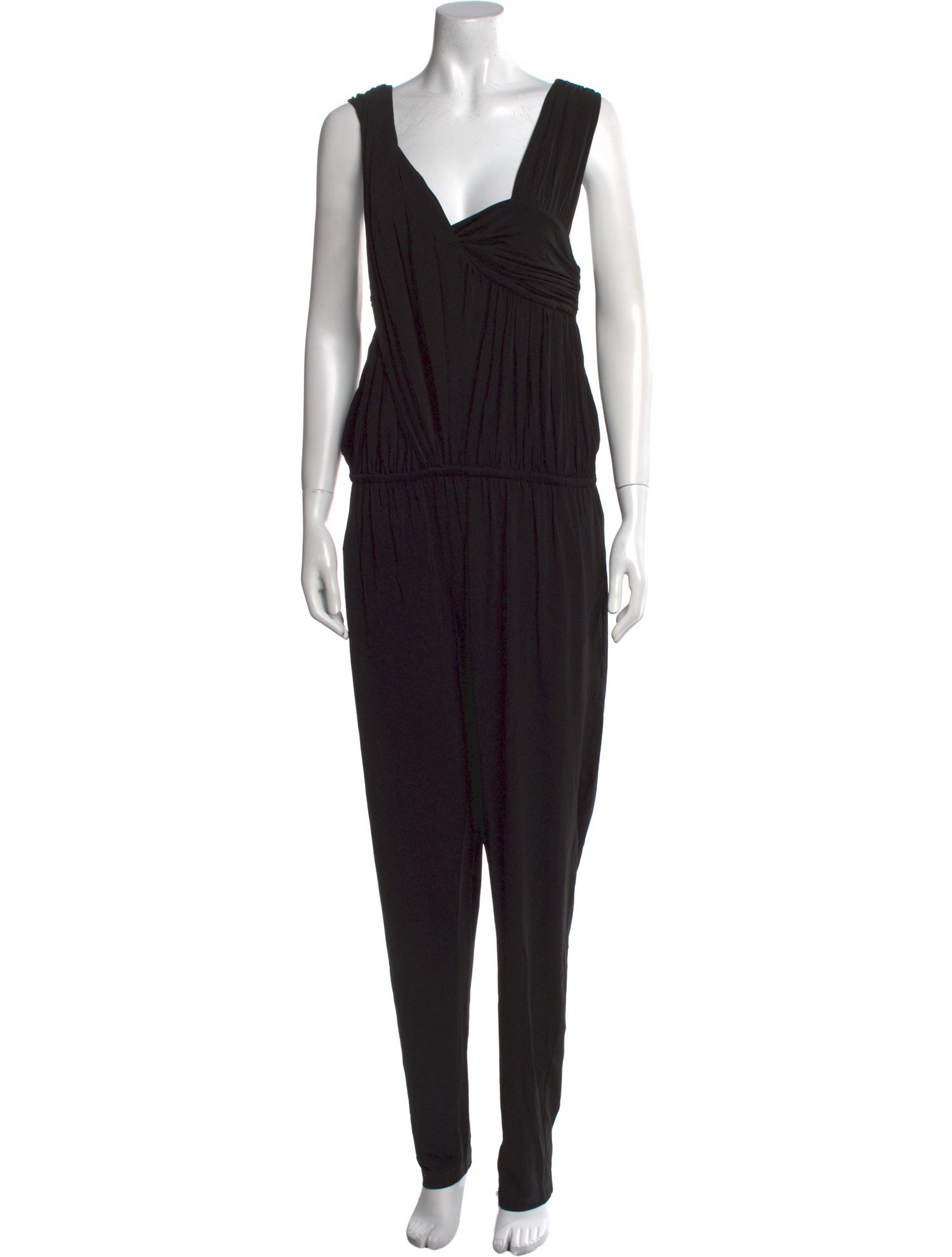 AllSaints Plunge Neckline Jumpsuit