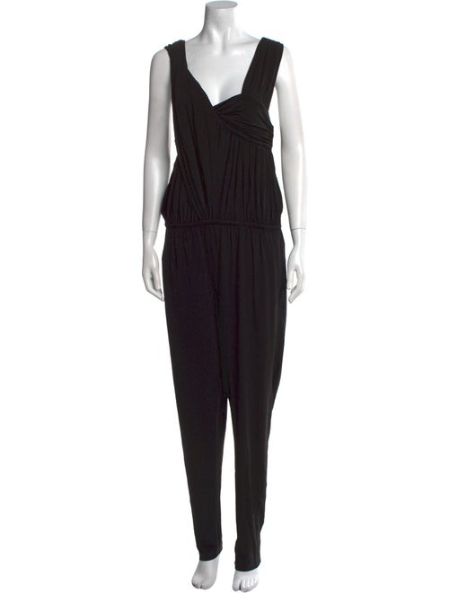 AllSaints Plunge Neckline Jumpsuit