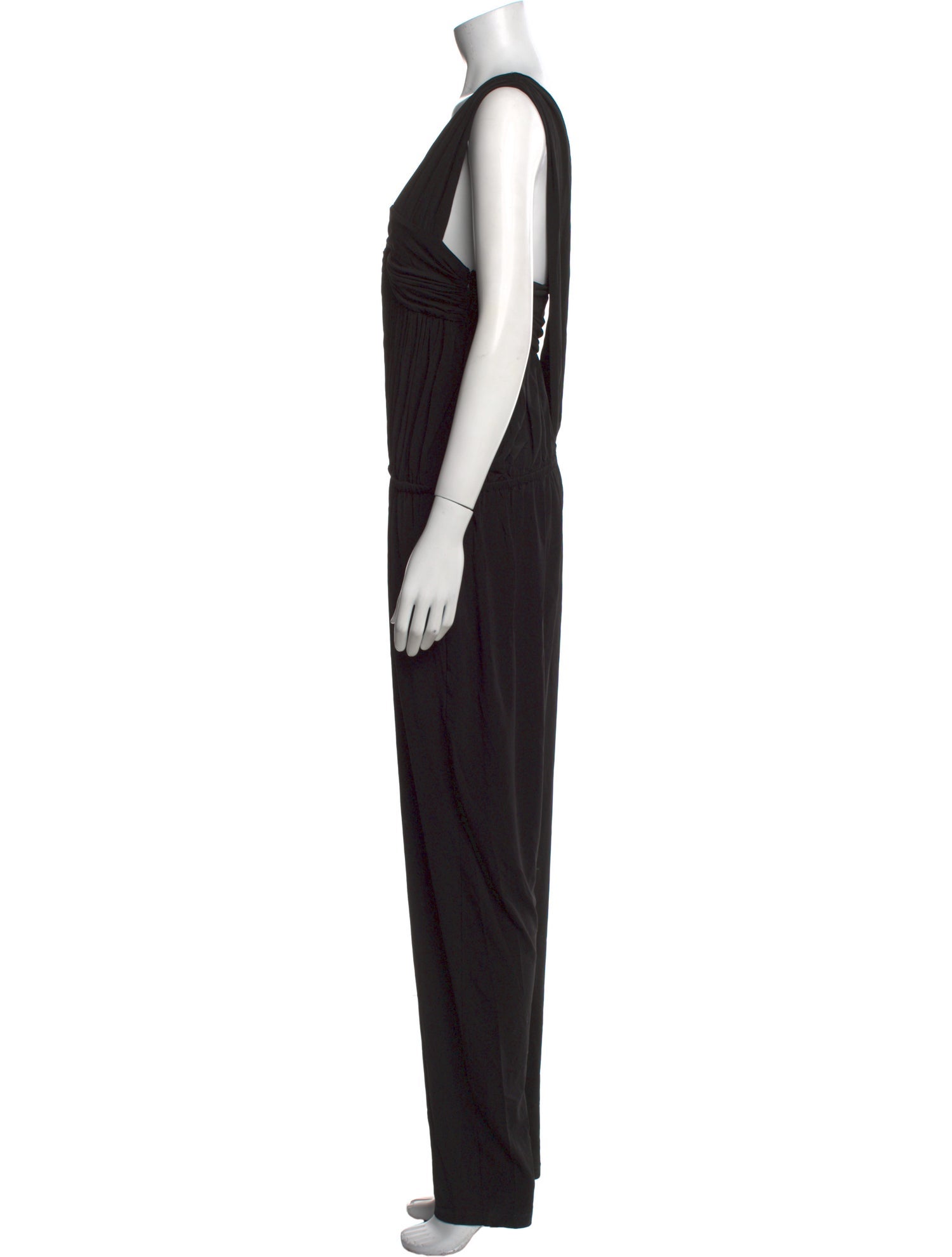 AllSaints Plunge Neckline Jumpsuit