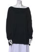 AllSaints Bateau Neckline Long Sleeve Sweatshirt