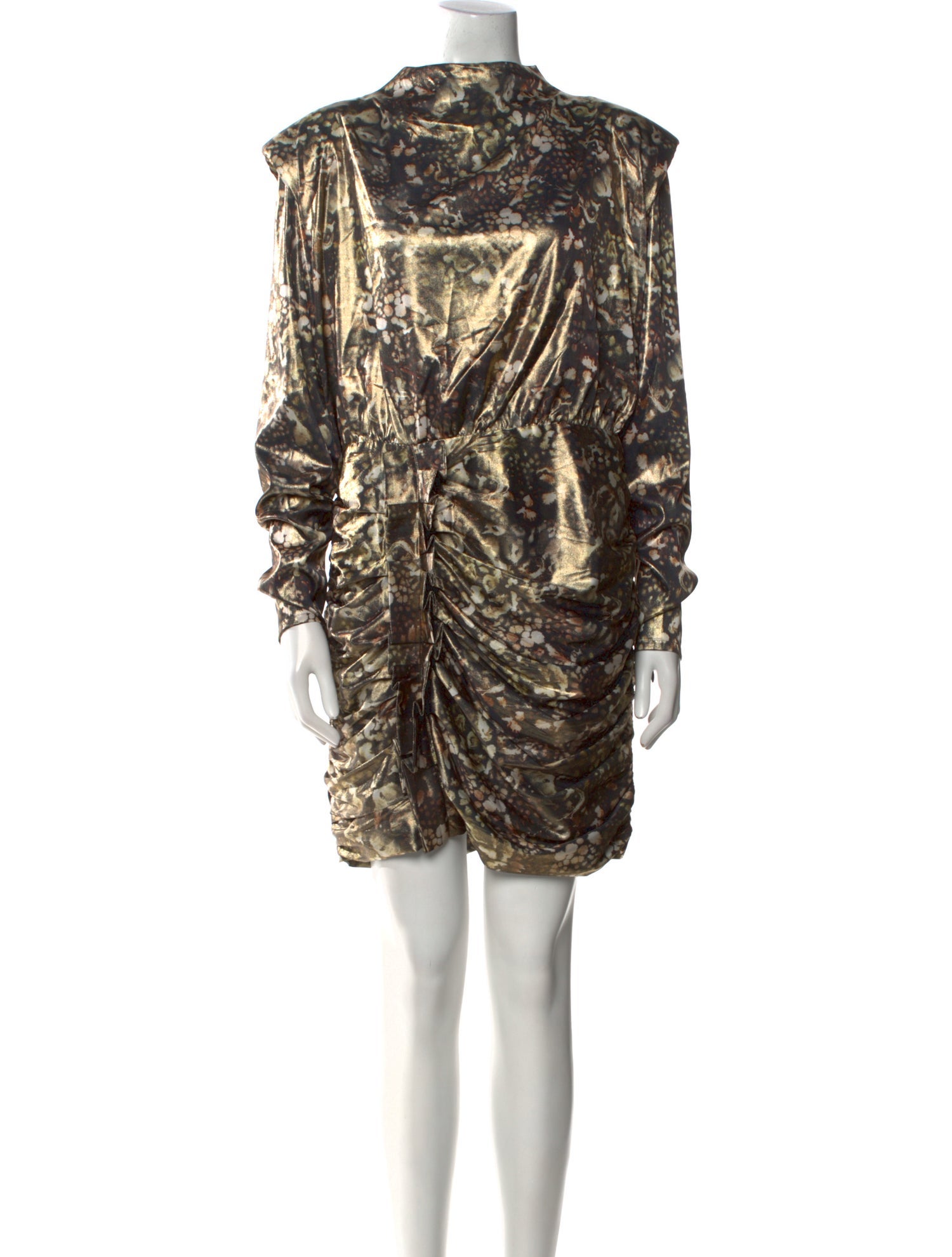 AllSaints Printed Mini Dress