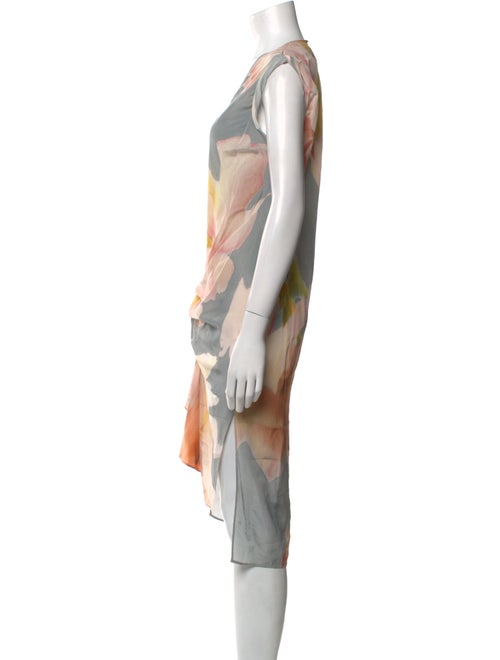 AllSaints Silk Midi Length Dress