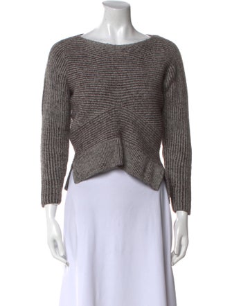 AllSaints Merino Wool Bateau Neckline Sweater